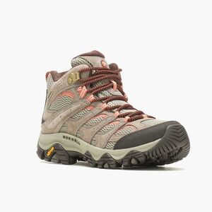 Like New Merrell Moab 2 or 3 Mid Waterproof boots in a bungee cord
Vibram